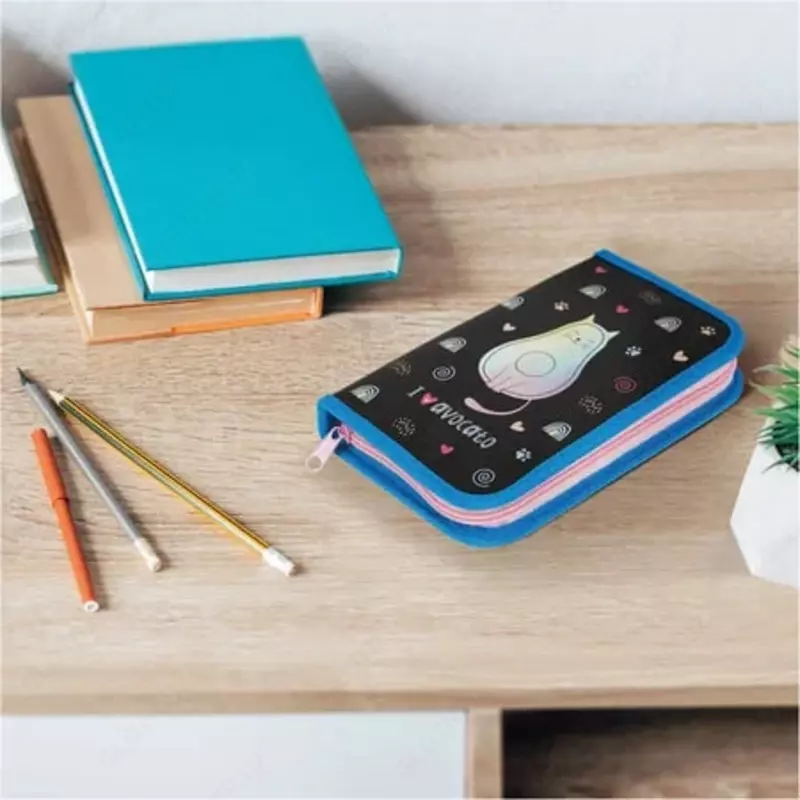  Универсальный детский пенал ArtSpace AvoCato  1 отд  190 х 115 мм  лам. карт. (Арт. - ПК1_49649) Только в розницу