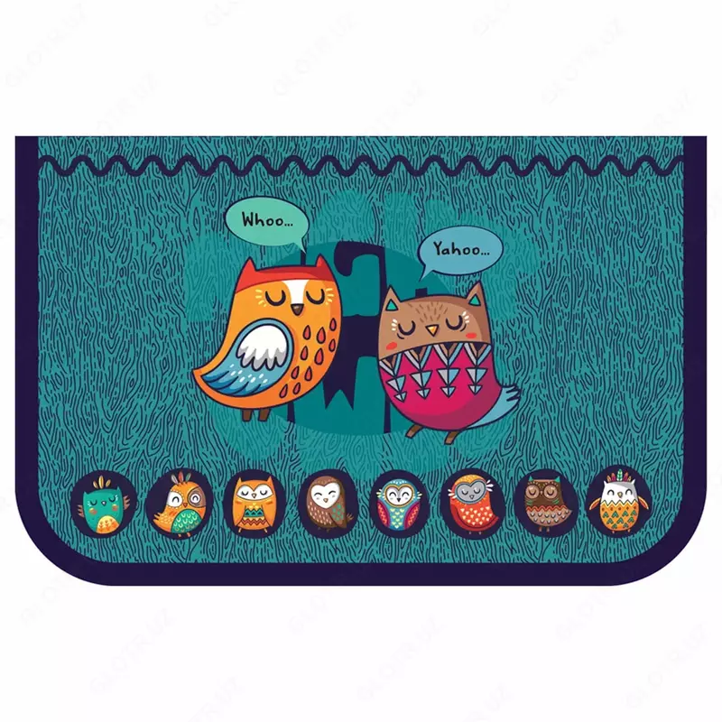   Универсальный детский пенал ArtSpace Yahoo  1+1 доп. отд  200 х 130 мм  текстиль (Арт. - ПТ1_49673)