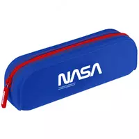 Универсальный детский пенал Berlingo Ad Astra  1 отд  200 х 50 х 60 мм  силикон (Арт. - PM09017) Синий