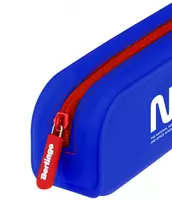  Универсальный детский пенал Berlingo Ad Astra  1 отд  200 х 50 х 60 мм  силикон (Арт. - PM09017) Синий - 