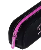  Школьный пенал для девочек Berlingo Make your move  1 отд  200 х 50 х 60 мм  силикон (Арт. - PM09023) Черный - 