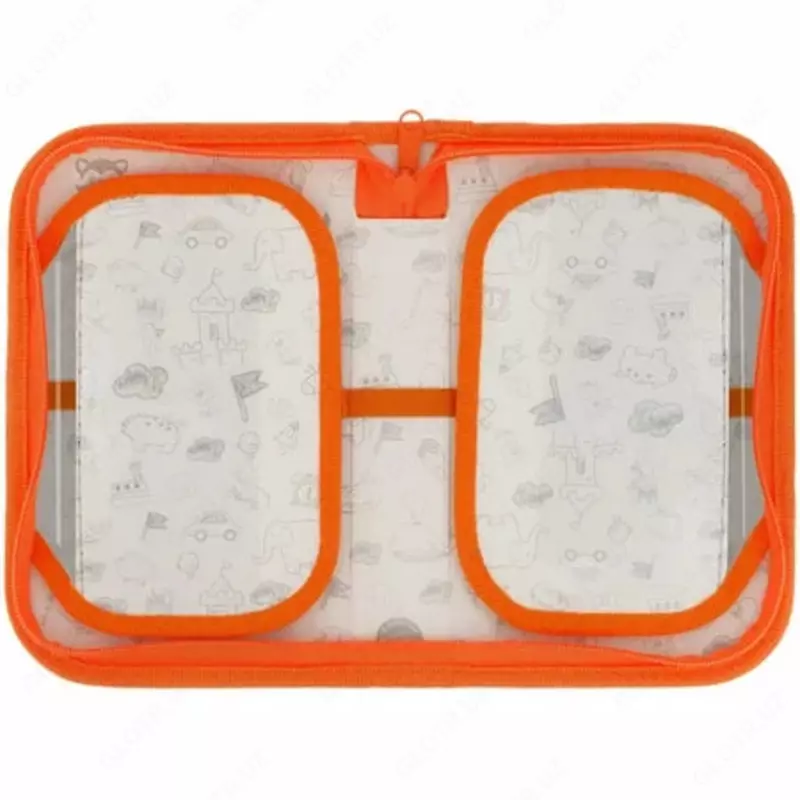  Универсальный детский пенал Мульти-Пульти Чебурашка  1+2 доп. отд  210 х 130 мм  текстиль (Арт. - ЧБТ_53176) - 