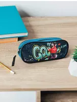  Универсальный школьный пенал ArtSpace Cool  1 отд  210 х 80 х 45 мм  полиэстер (Арт. - Sch_49601) Только в розницу