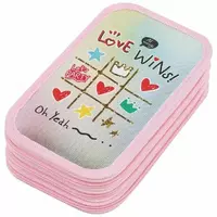  Школьный пенал для девочек ArtSpace Love wins  3 отд  190 х 110 мм  ламинир. картон (Арт. - ПК3_42381) - 