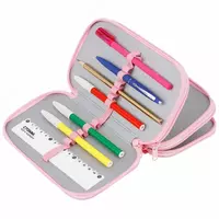  Школьный пенал для девочек ArtSpace Love wins  3 отд  190 х 110 мм  ламинир. картон (Арт. - ПК3_42381) OOO Smart Choice Kans