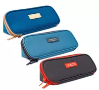 Школьный пенал Deli ВеNеTil  1 отд  235 х 95 х 55 мм  брезент (Арт. - 66994) Цв. ассорти