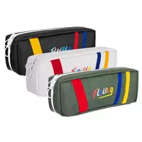 Школьный пенал Deli Fleibig  1 отд  220 х 85 х 45 мм  текстиль (Арт. - 67149) Цв. ассорти