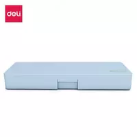 Школьный пластиковый пенал Deli Linfini  1 отд  195 х 65 х 25 мм (Арт. - 8328) Ассортимент