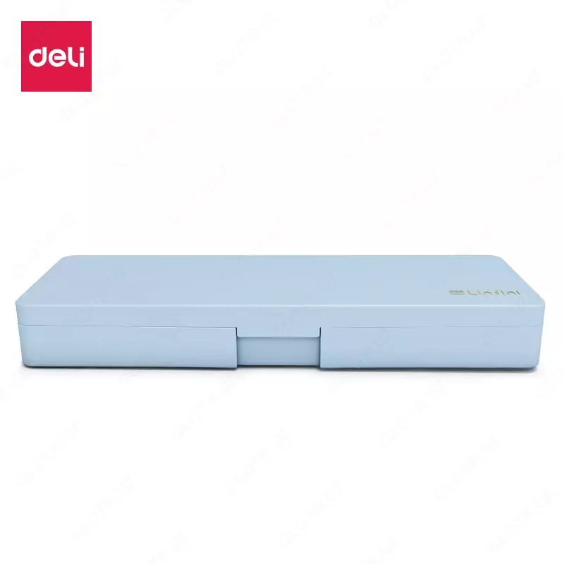 Школьный пластиковый пенал Deli Linfini  1 отд  195 х 65 х 25 мм (Арт. - 8328) Ассортимент