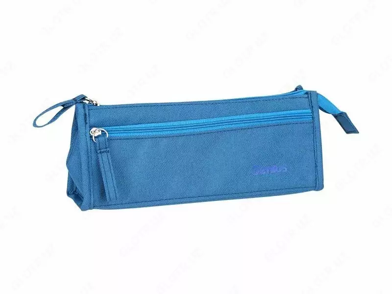  Школьный пенал Deli Genius  2 отд  210 х 85 х 45 мм  полиэстер  заст. молния (Арт. - 86402EZ) Цв. ассорти - 