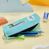   Школьный пенал Deli Dream Big  1 отд  190 х 50 х 50 мм  полиуретан (Арт. - 900-EH) Цв. ассорти