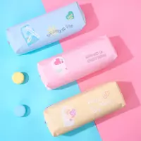   Универсальный пенал Deli Hello  1 отд  220 х 65 х 70 мм  текстиль (Арт. - 939-EH) Цв. ассорти