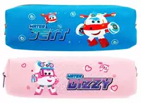 Универсальный пенал Deli SuperWings  1 отд  205 х 60 х 65 мм  текстиль (Арт. - 921-EH) Цв. ассорти