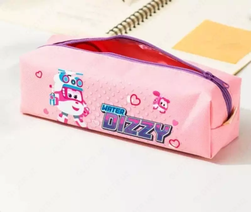  Универсальный пенал Deli SuperWings  1 отд  205 х 60 х 65 мм  текстиль (Арт. - 921-EH) Цв. ассорти - 