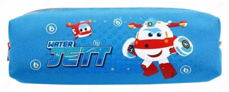   Универсальный пенал Deli SuperWings  1 отд  205 х 60 х 65 мм  текстиль (Арт. - 921-EH) Цв. ассорти