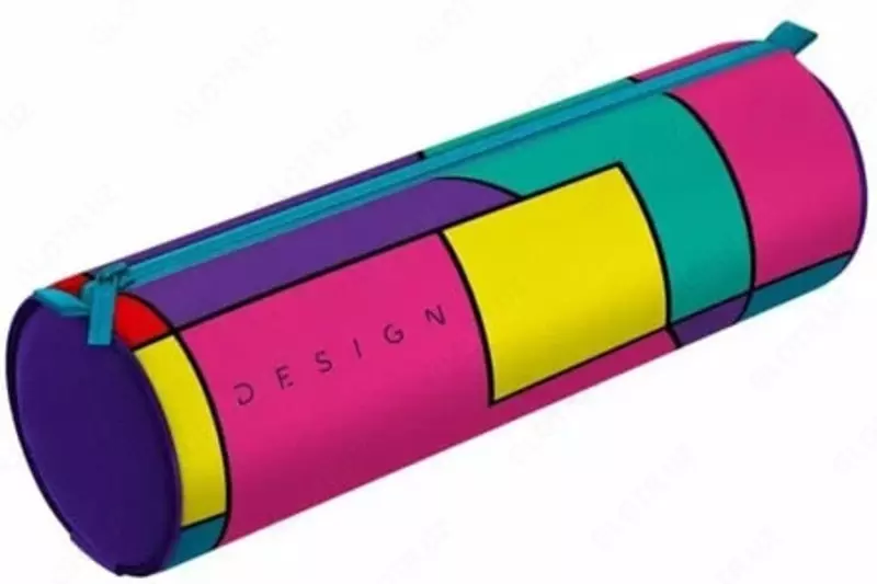 Пенал - тубус для канцтоваров Berlingo ColorBlock  1 отд  210 х 60 х 65 мм  полиэстер (Арт. - PM080S03)