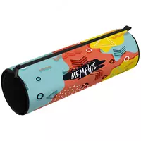 Пенал - тубус для канцтоваров Berlingo Memphis  1 отд  210 х 60 х 65 мм  полиэстер (Арт. - PM081S04)