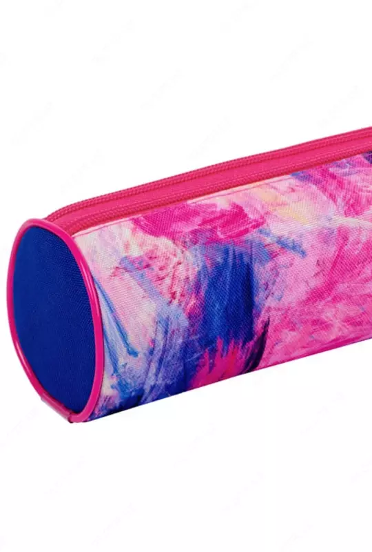  Пенал - тубус для канцтоваров Berlingo Joy  2 отд  210 х 70 х 70 мм  полиэстер (Арт. - PM09028) - 