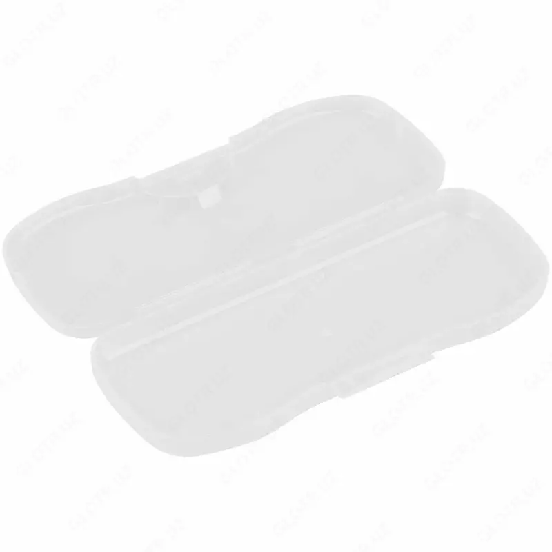  Пенал - футляр для канцтоваров Стамм Crystal  1 отд  204 х 83 х 25 мм  пластик (Арт. - ПН65) Прозрачный - 