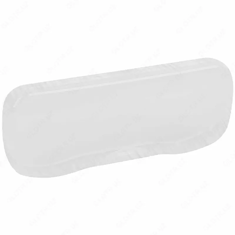   Пенал - футляр для канцтоваров Стамм Crystal  1 отд  204 х 83 х 25 мм  пластик (Арт. - ПН65) Прозрачный