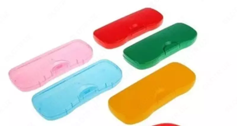 Пенал - футляр для канцтоваров Стамм 1 отд  204 х 83 х 25 мм  пластик (Арт. - ПН60) Цв. ассорти