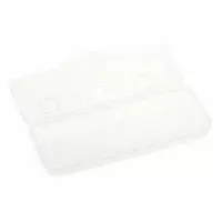  Пенал - футляр для канцтоваров Стамм Премиум. Crystal  1 отд  210 х 90 х 40 мм  пластик (Арт. - ПН30) Прозрачный - 