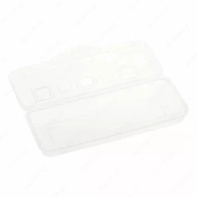  Пенал - футляр для канцтоваров Стамм Премиум. Crystal  1 отд  210 х 90 х 40 мм  пластик (Арт. - ПН30) Прозрачный - 