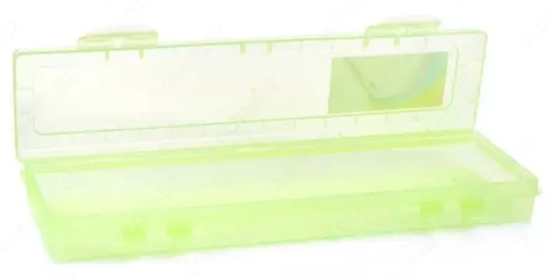  Пенал - футляр для художественных кистей Стамм Primavera  1 отд  350 х 90 х 35 мм  пластик (Арт. - ПН80) Цв. ассорти - 