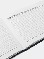  Планинг недатированный для записей (линия) Феникс+  220 х 135 мм  64 л./128 стр. (Арт. - 45638) Темно/синий - 