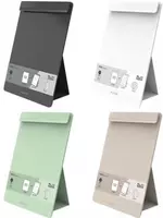 Papkali tekis (yuqori qisqich) Deli Nusign NS503  A4  600 mikron  stendda (Art. - 503-NS) Assortiment