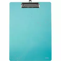 Папка-планшет (верхний зажим) Deli А4  600 мкм   220 х 310 х 1.5 мм (Арт. - 75632-EF) Бирюзовая