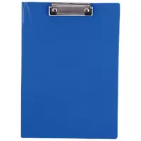 Папка-планшет (верхний зажим) Deli А4  500 мкм   220 х 310 х 1.5 мм (Арт. - 38153bl) Синяя