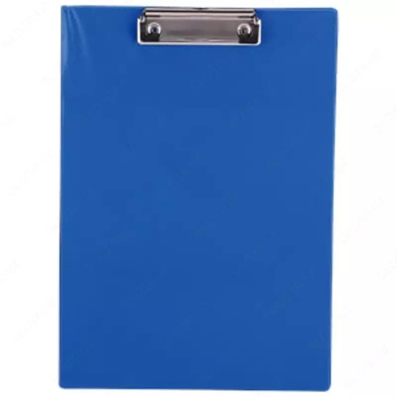 Папка-планшет (верхний зажим) Deli А4  500 мкм   220 х 310 х 1.5 мм (Арт. - 38153bl) Синяя