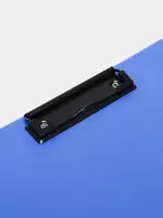   Папка-планшет (верхний зажим) Deli А4  600 мкм   220 х 310 х 1.5 мм (Арт. - 75432-EF) Синяя