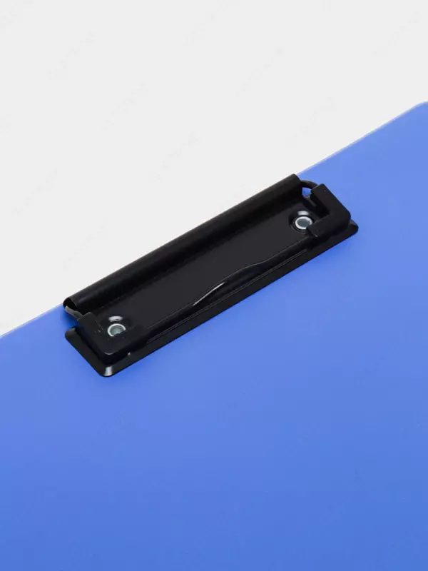   Папка-планшет (верхний зажим) Deli А4  600 мкм   220 х 310 х 1.5 мм (Арт. - 75432-EF) Синяя