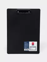 Папка-планшет (верхний зажим) Deli Extend  А4  600 мкм   220 х 310 х 2.5 мм (Арт. - 75422-EF) Черная