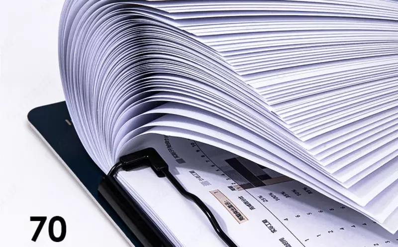   Папка-планшет (верхний зажим) Deli Nusign NS179  А4  600 мкм (Арт. - 179-NS-gn) Зеленая