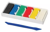   Художественный пластилин Гамма Классический  6 цв.  120 гр.  стек  карт. уп (Арт. - 281030)