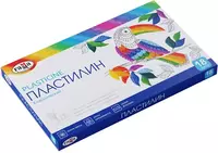 Художественный пластилин Гамма Классический  18 цв.  360 гр.  стек  карт. уп (Арт. - 281035)