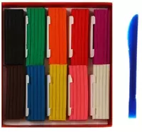  Art plastilin Gamma Multfilmlar  10 ta rang  200 gr.  stek  kartalar. oram (- 280017-modda) - 