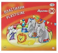 Художественный пластилин Гамма Мультики  30 цв.  600 гр.  стек  карт. уп (Арт. - 210119_04)