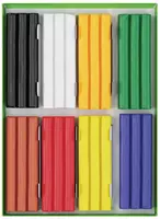  Художественный восковой пластилин Гамма Пчелка  8 цв.  98 гр.  стек  карт. уп (Арт. - 280038Н) - 