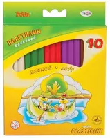 Badiiy mumli plastilin Gamma Bee  10 rang  123 gr.  stek  karta. oram (modda - 280031NE)