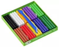  Badiiy mumli plastilin Gamma Bee  10 rang  123 gr.  stek  karta. oram (modda - 280031NE) - 