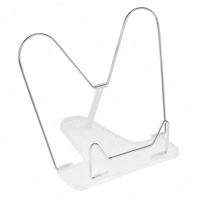 Sozlanishi mumkin kitob stend Stamm Kristal  plastmassa/metall  203 x 203 mm  oram. PE (Art. - PK33) Shaffof