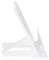  Sozlanishi mumkin kitob stend Stamm Qalamlar  plastmassa  200 x 200 mm  oram. PE (Art. - PK80) Oq - 