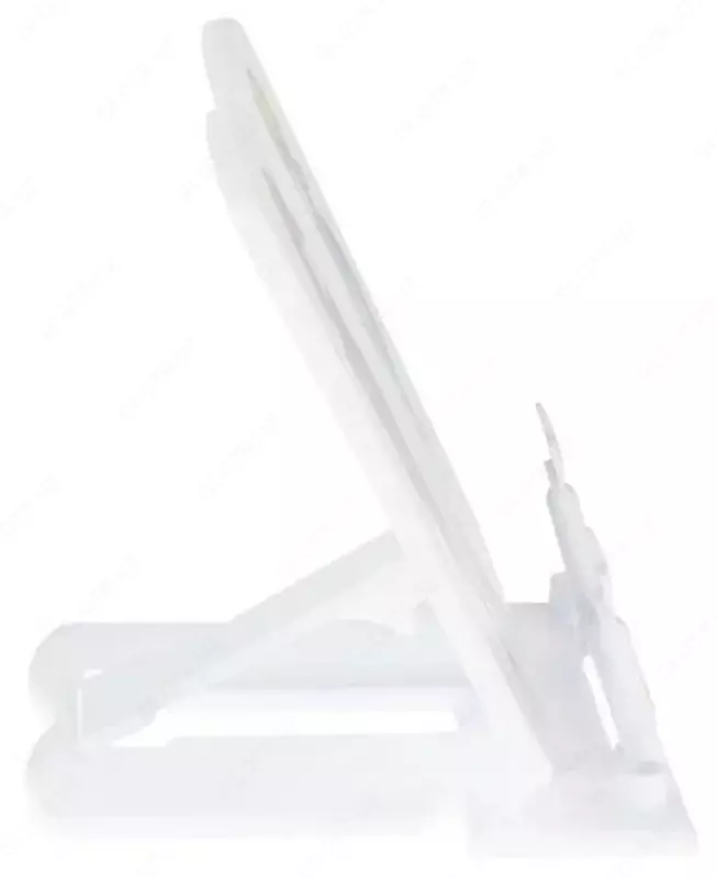  Sozlanishi mumkin kitob stend Stamm Qalamlar  plastmassa  200 x 200 mm  oram. PE (Art. - PK80) Oq - 