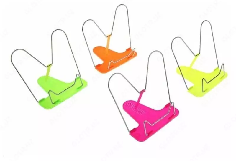 Регулируемая подставка для книг Стамм Премиум. Creative  пластик/металл  215 х 193 мм  уп. ПЭ (Арт. - ПК52) Цв. ассорти