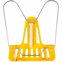  Регулируемая подставка для книг Стамм Премиум  пластик/металл  215 х 193 мм  уп. ПЭ (Арт. - ПК41) Желтая - 