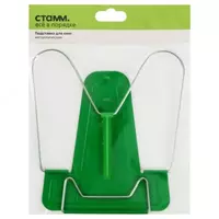   Регулируемая подставка для книг Стамм металл  210 х 285 мм  уп. ПЭ (Арт. - ПКМ-31192) Зеленая
